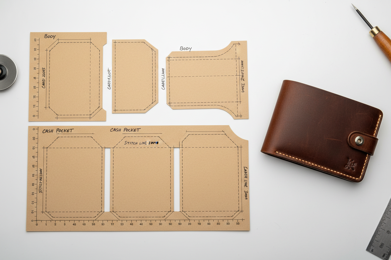 Leather Wallet Pattern