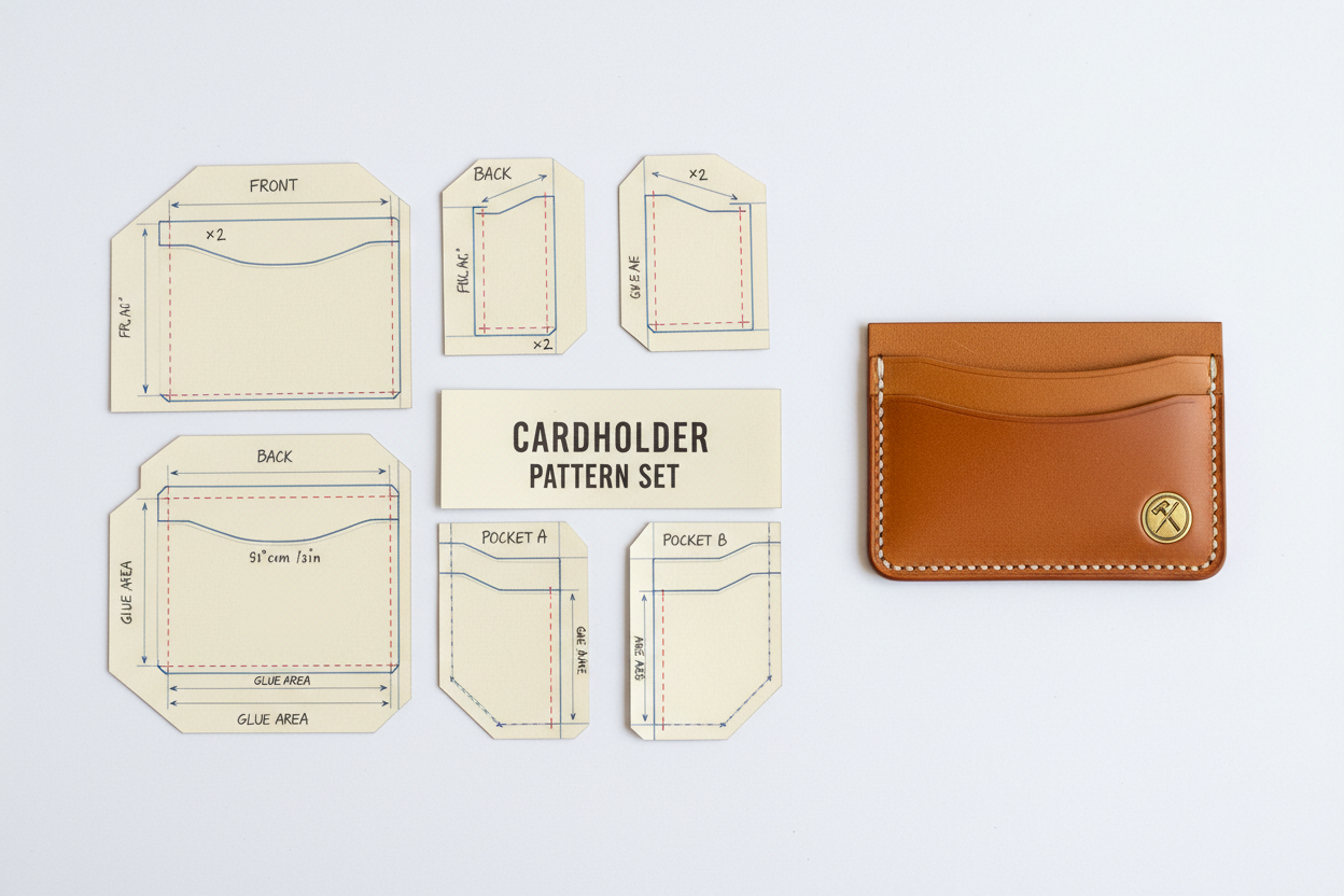 Leather Card Case Pattern
